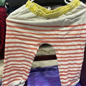 Bobo Choses amazing summer cotton striped  short pants size 8 to 9 kids